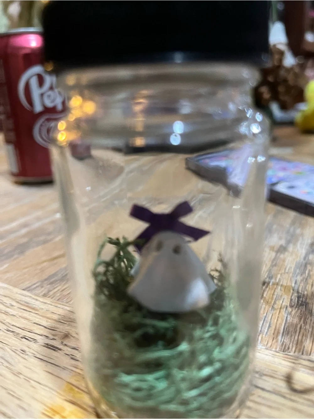 Kids White Ghost Costume Accessory with Black Witch Hat adopt a boo baby! $25 ea